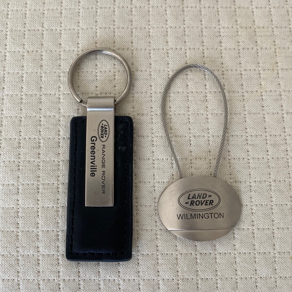 Land Rover Range Rover OEM Original Key Chains 2pcs
